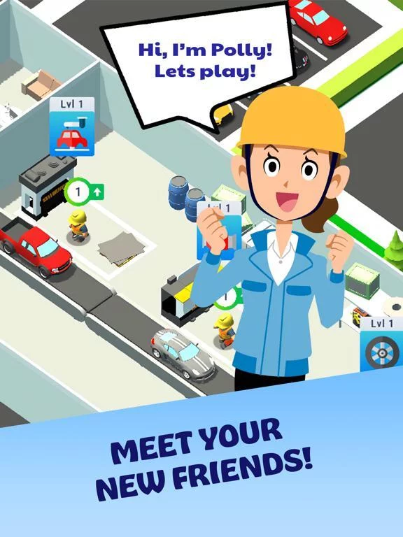 Изображение игры: Polly's Car Tycoon