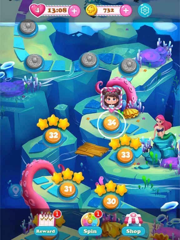 Изображение игры: Fish Match 3-Puzzle Game