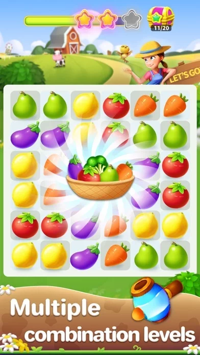 Изображение игры: Farm Blast - Match Game