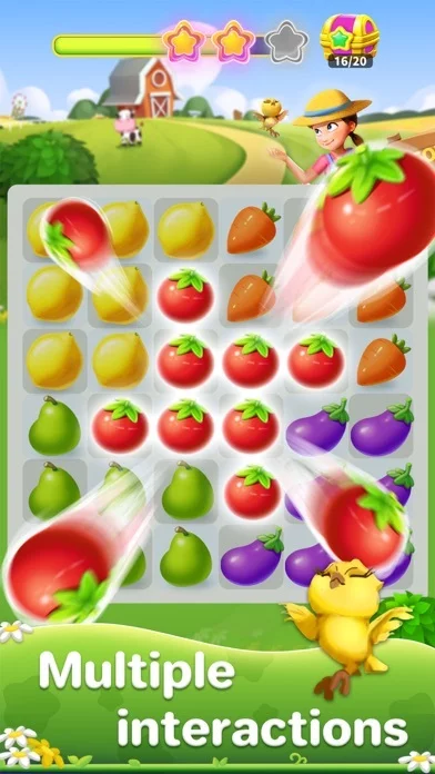 Изображение игры: Farm Blast - Match Game