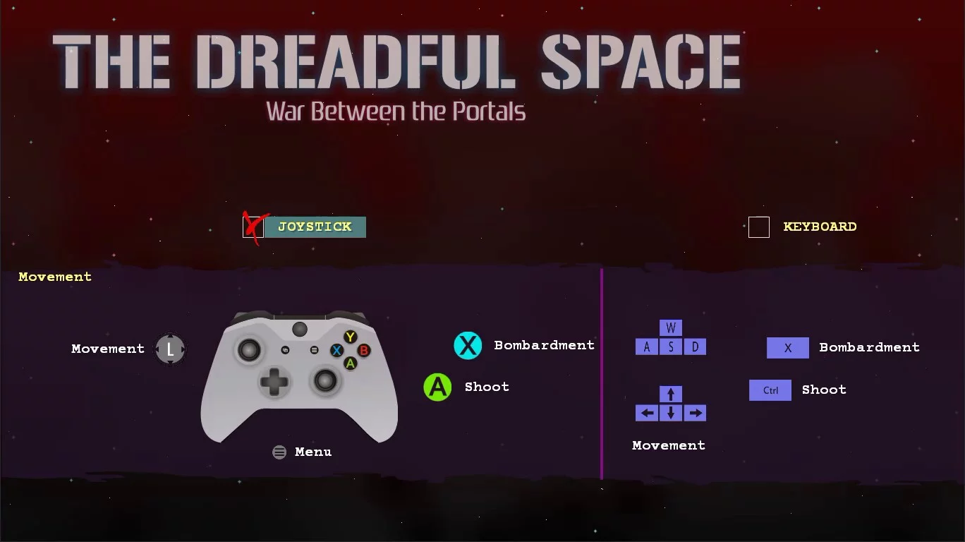 Изображение игры: THE DREADFUL SPACE