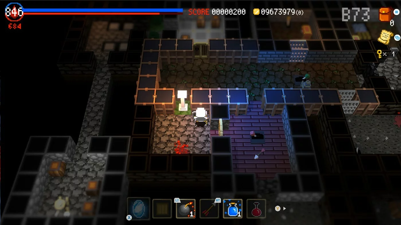 Изображение игры: Dungeon and Gravestone