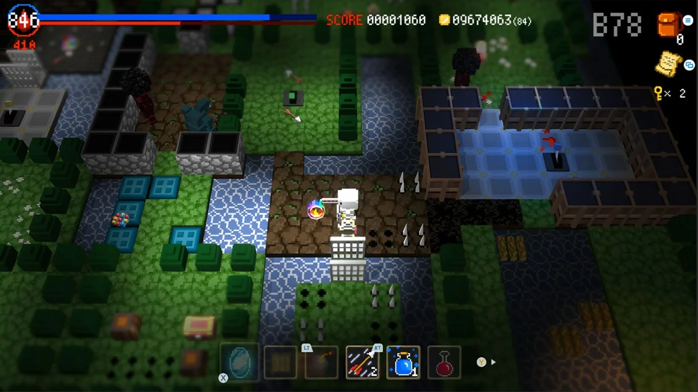 Изображение игры: Dungeon and Gravestone