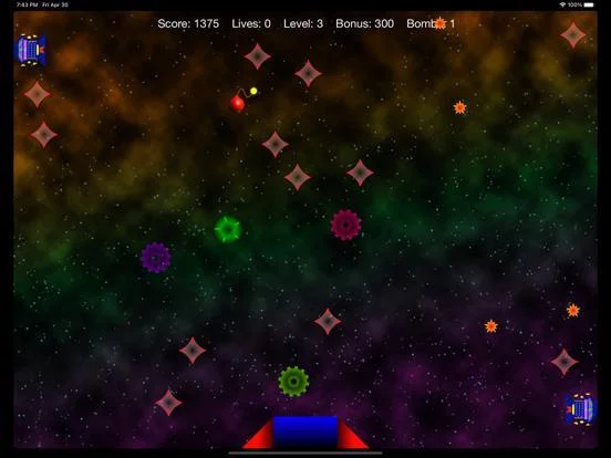 Изображение игры: Space Diamonds