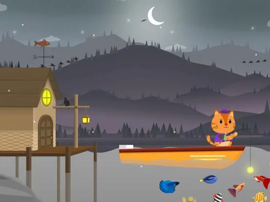 Изображение игры: Cat Fishing Simulator