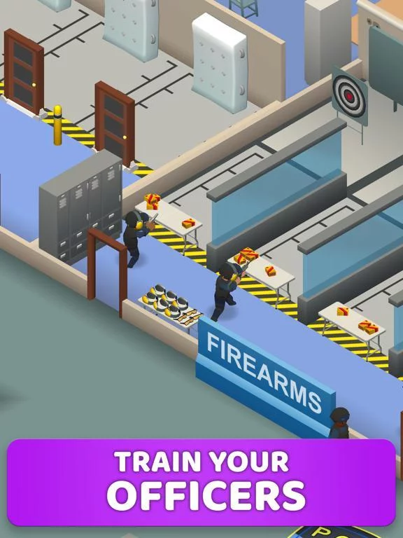 Изображение игры: Idle SWAT Academy Tycoon