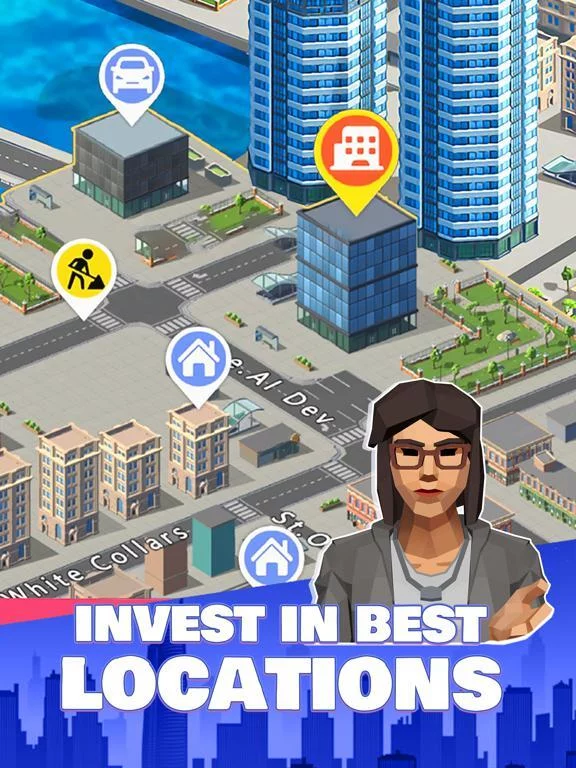 Изображение игры: Office Building - Idle Tycoon