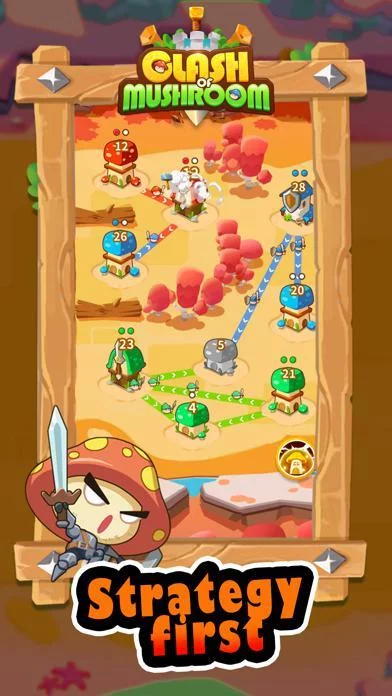 Изображение игры: Clash of Mushroom