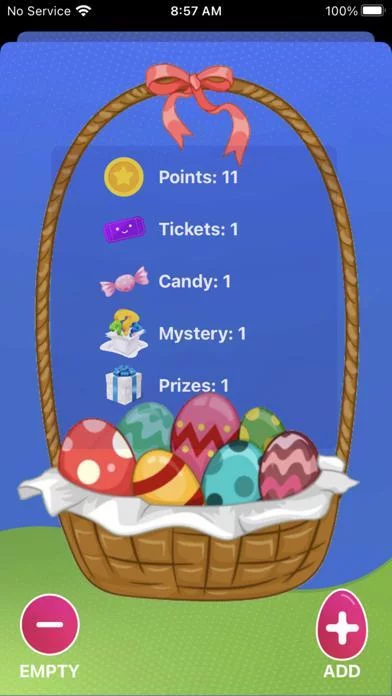 Изображение игры: Touchless Egg Hunt