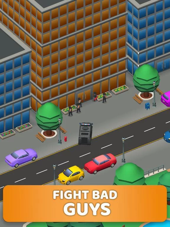 Изображение игры: Idle SWAT Academy Tycoon