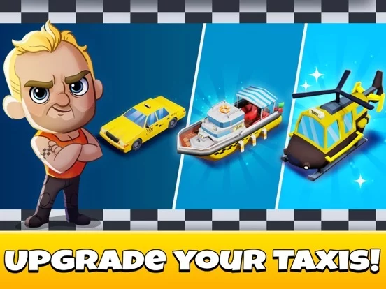 Изображение игры: Idle Taxi Tycoon: Empire
