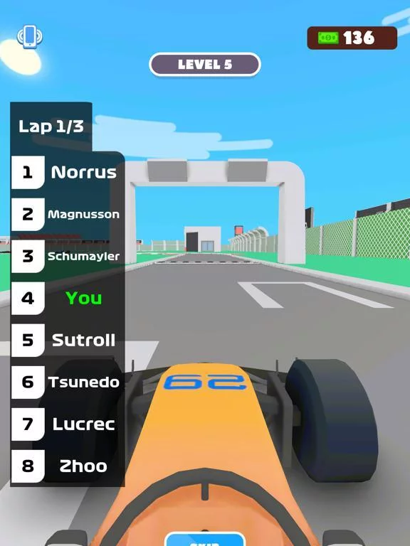 Изображение игры: Race 'N Survive