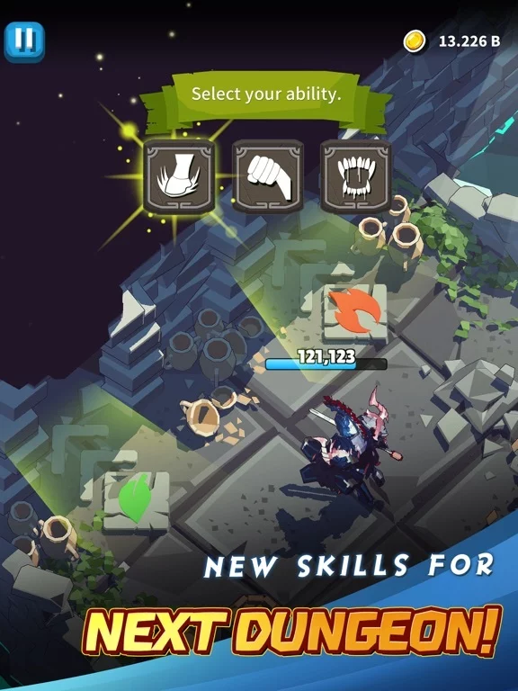 Изображение игры: Dungeon of Gods