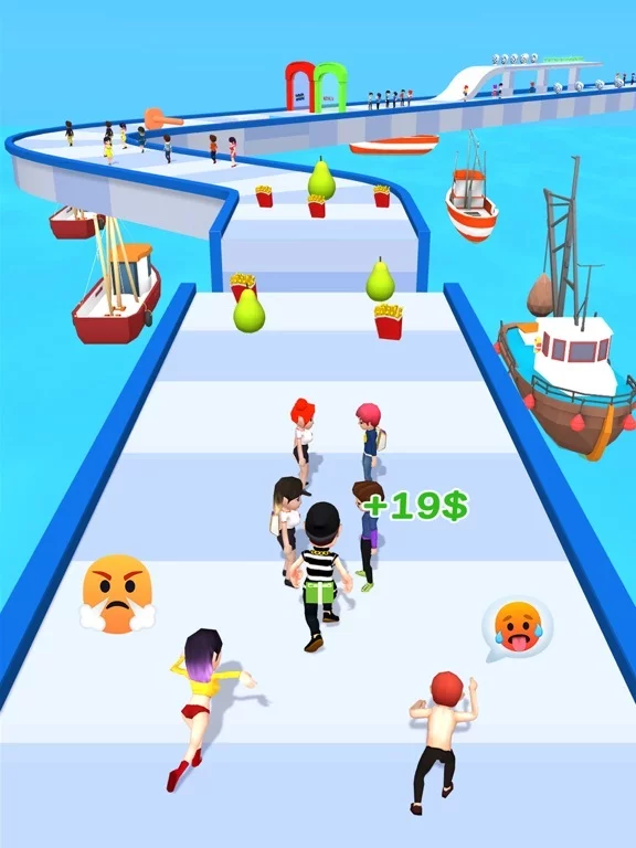 Изображение игры: Thief Run 3D!