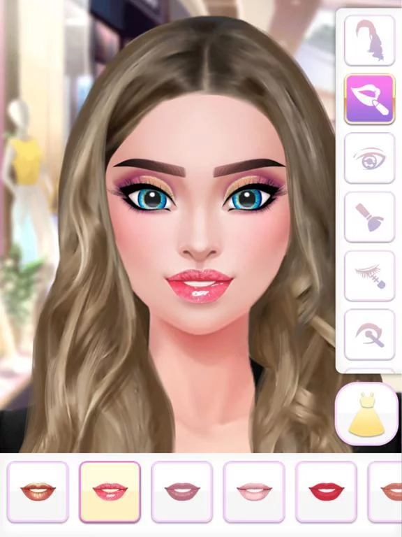 Изображение игры: Vlinder Fashion Queen Dress Up