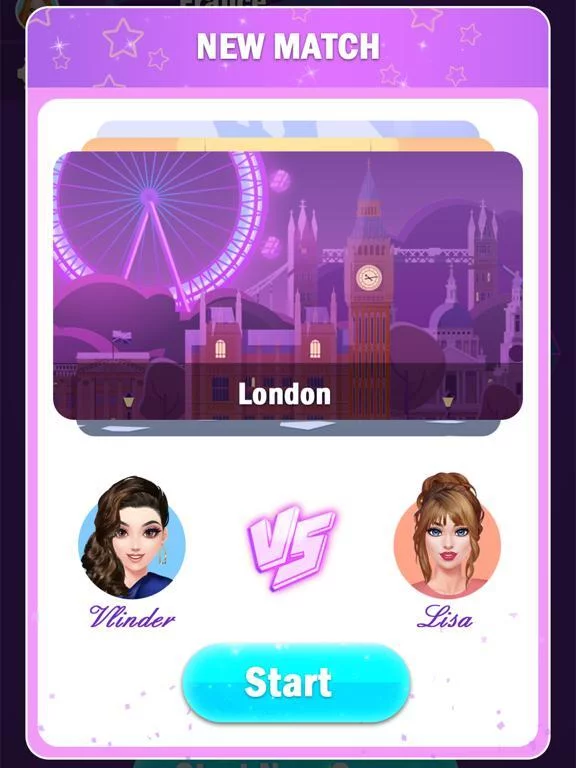 Изображение игры: Vlinder Fashion Queen Dress Up