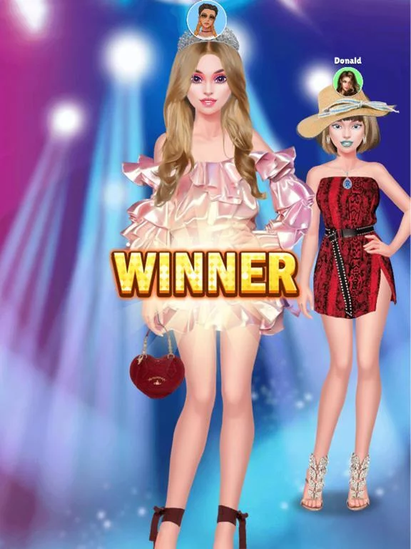 Изображение игры: Vlinder Fashion Queen Dress Up