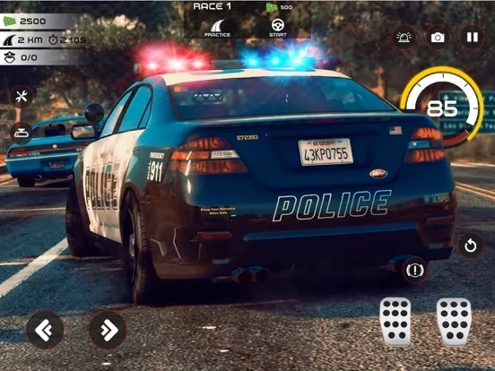 Изображение игры: Highway Police Chase Simulator