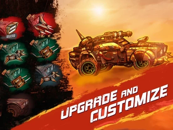 Изображение игры: Road Warrior: Nitro Car Battle