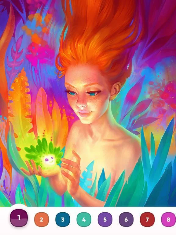 Изображение игры: Color Time - Paint by Number