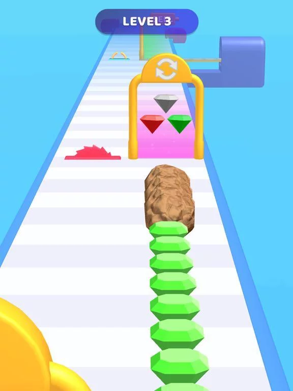 Изображение игры: Gem Runner 3D - The Money Game