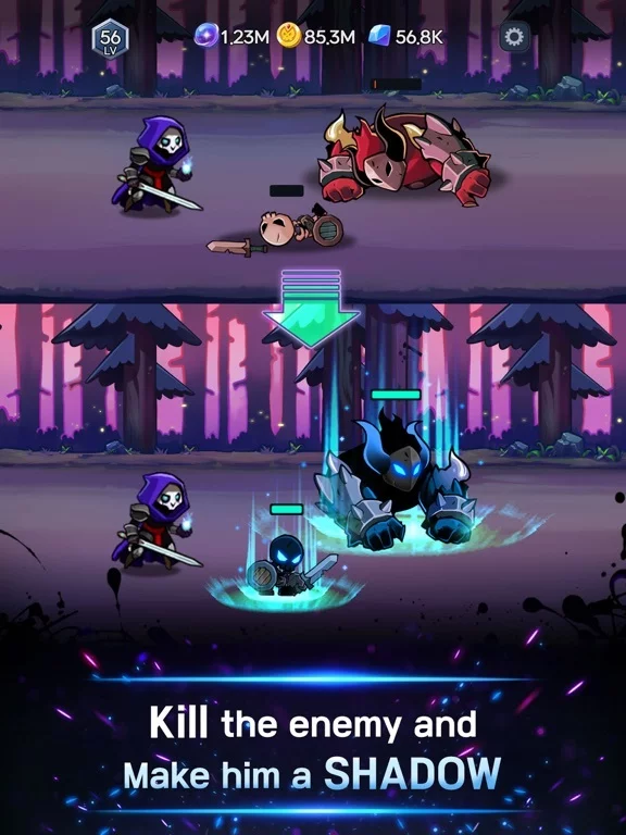 Изображение игры: Shadow Knights: Idle RPG