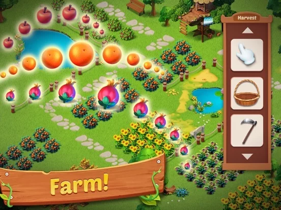 Изображение игры: Dragon Farm Adventure