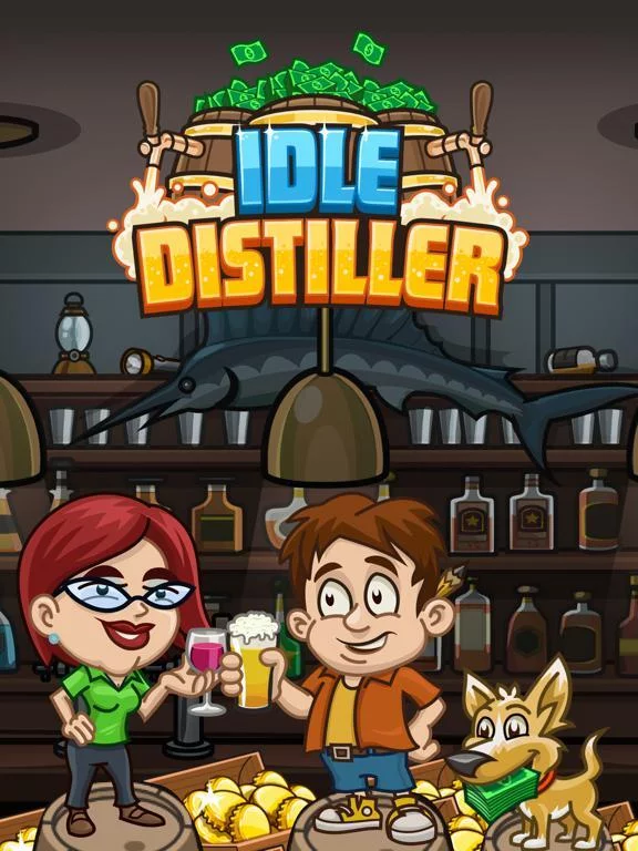 Изображение игры: Idle Distiller Tycoon Game