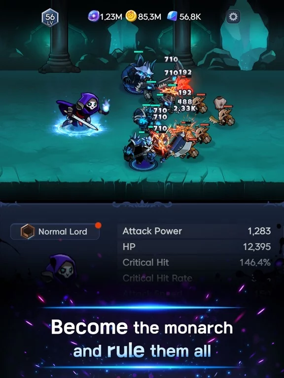Изображение игры: Shadow Knights: Idle RPG
