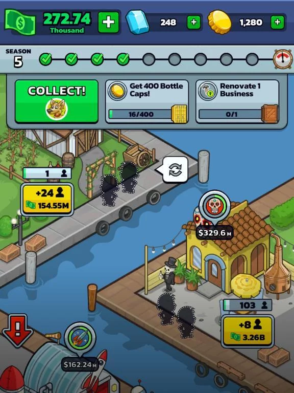 Изображение игры: Idle Distiller Tycoon Game