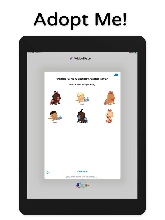Изображение игры: WidgetBaby!