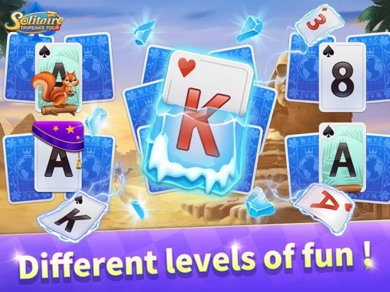 Изображение игры: Solitaire Tripeaks:World Tour