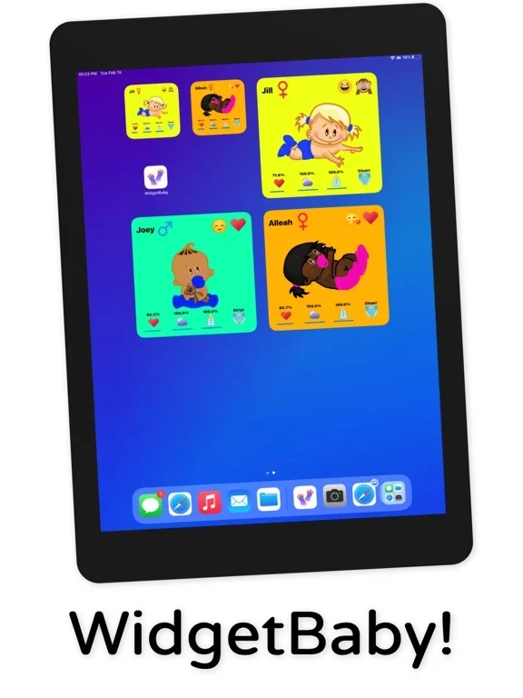 Изображение игры: WidgetBaby!