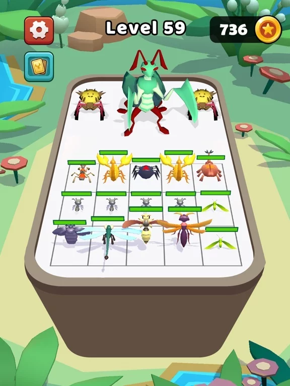 Изображение игры: Merge Master - Dinosaurs fight