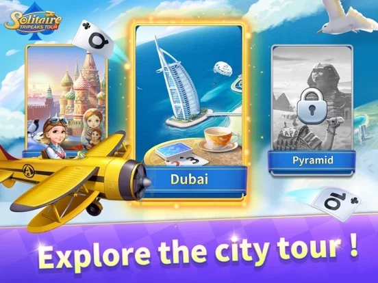 Изображение игры: Solitaire Tripeaks:World Tour