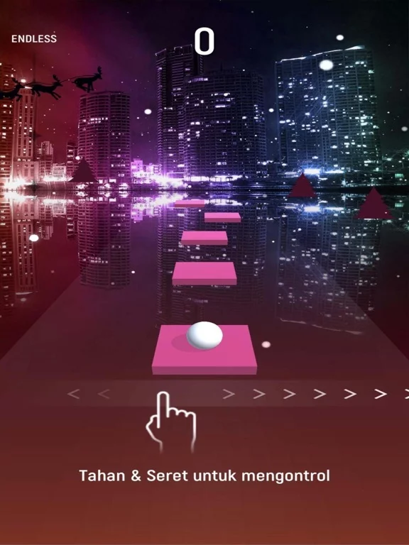 Изображение игры: Anime Music EDM Hop Tiles