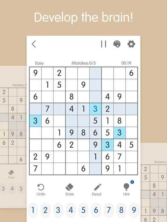 Изображение игры: Sudoku: Classic Sudoku Puzzle!