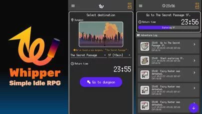 Изображение игры: Whipper - Idle RPG