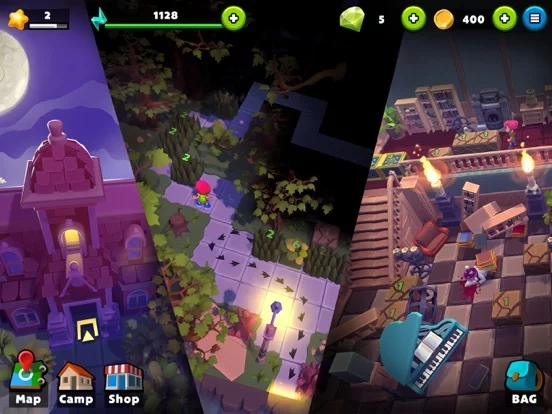 Изображение игры: Puzzle Adventure: Monster Hunt