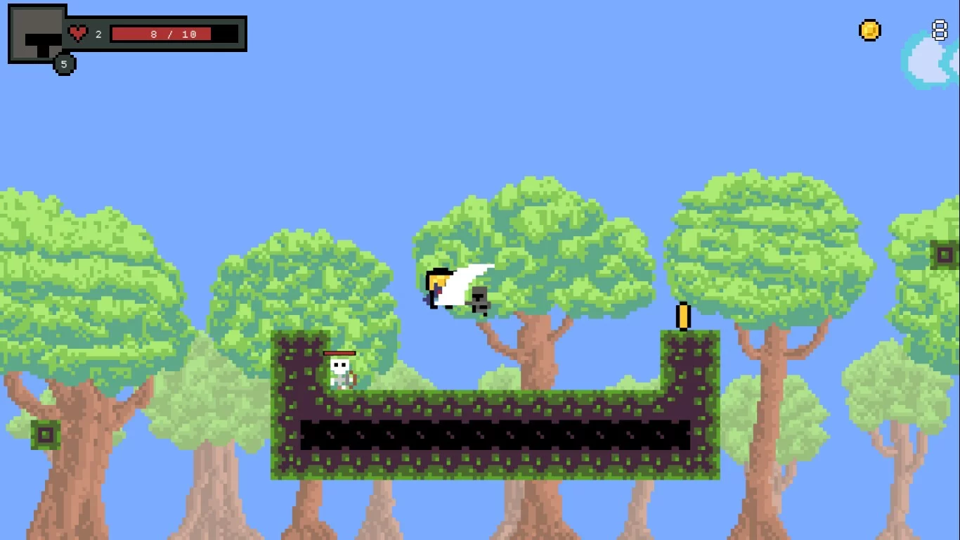 Изображение игры: Square Knight