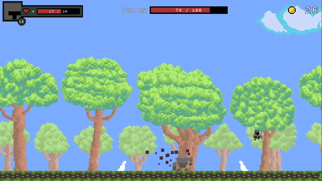 Изображение игры: Square Knight