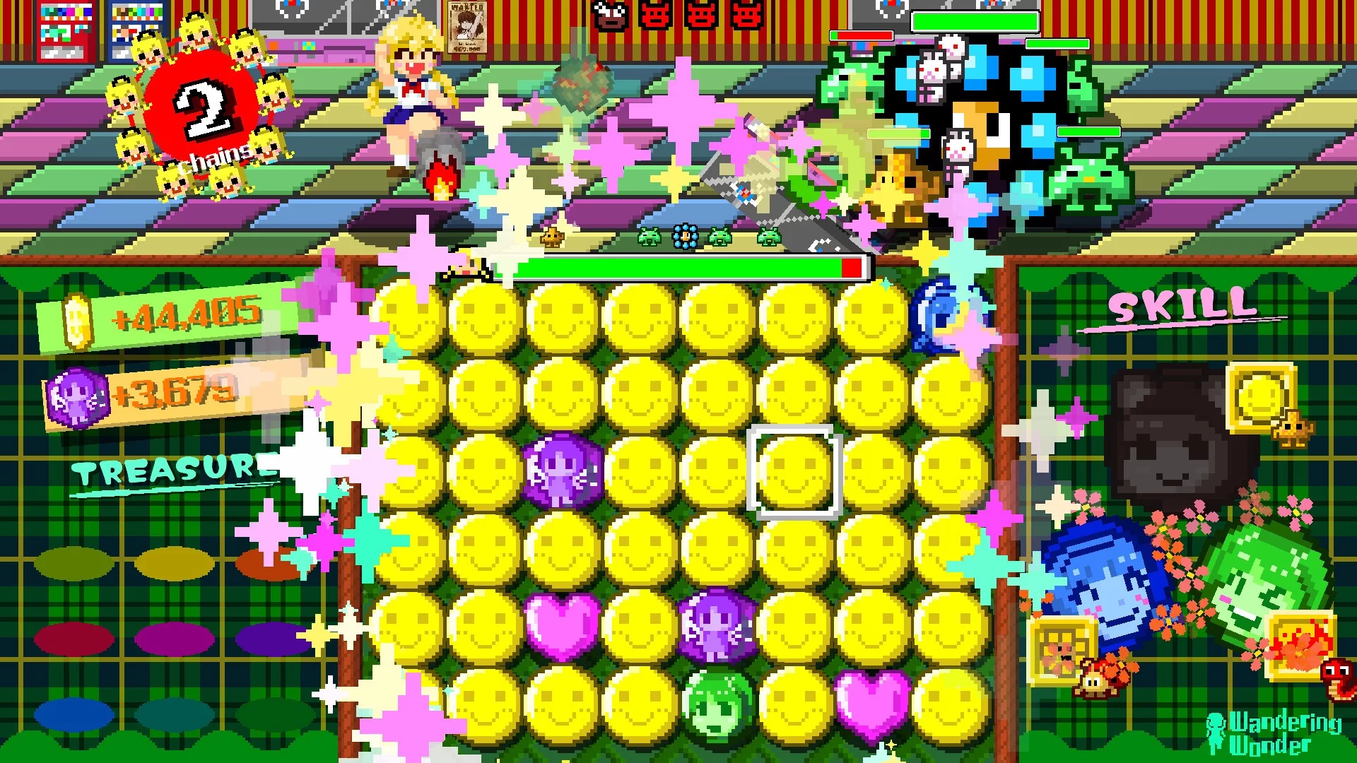 Изображение игры: Puzzle Battler! Mirai