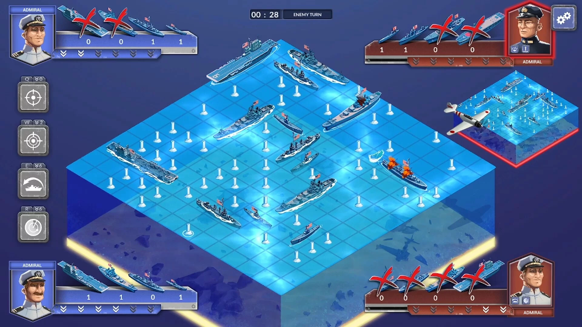 Изображение игры: Battleships: Command of the Sea