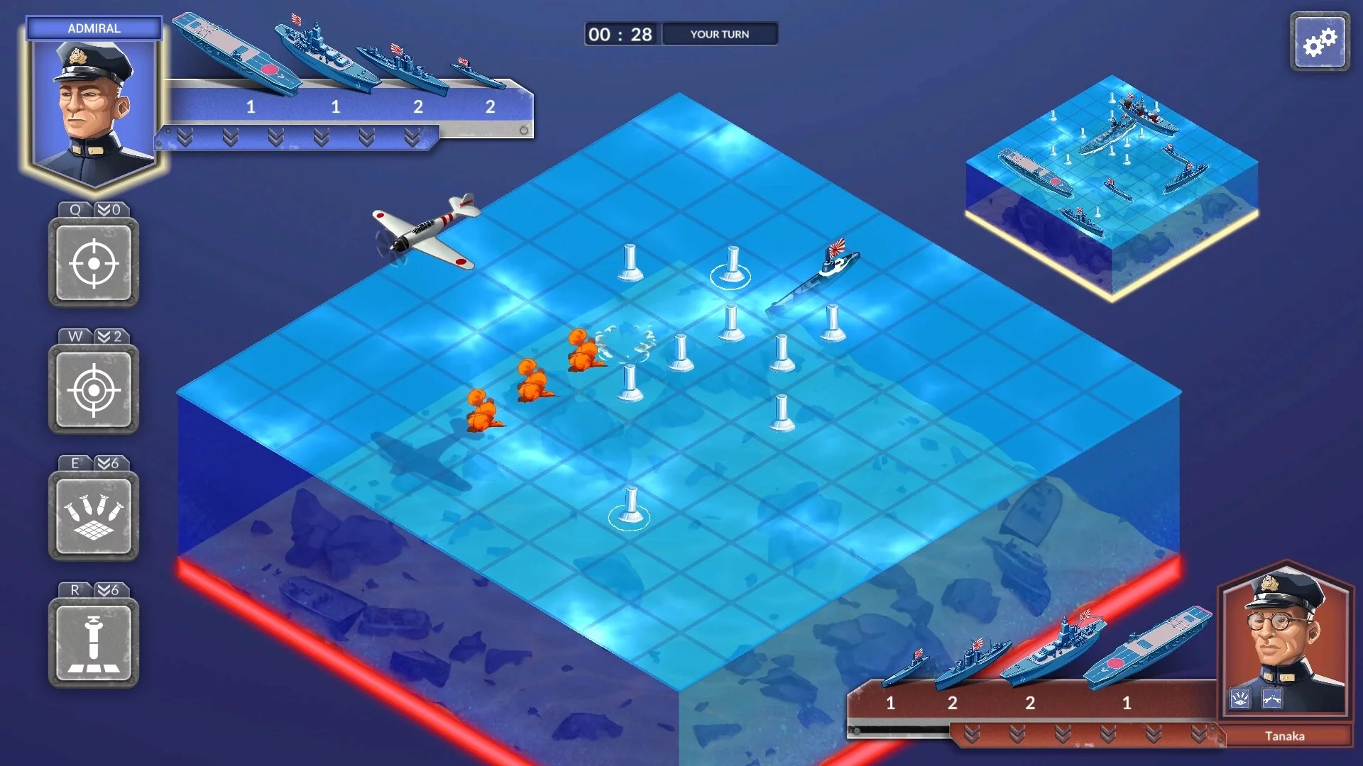 Изображение игры: Battleships: Command of the Sea