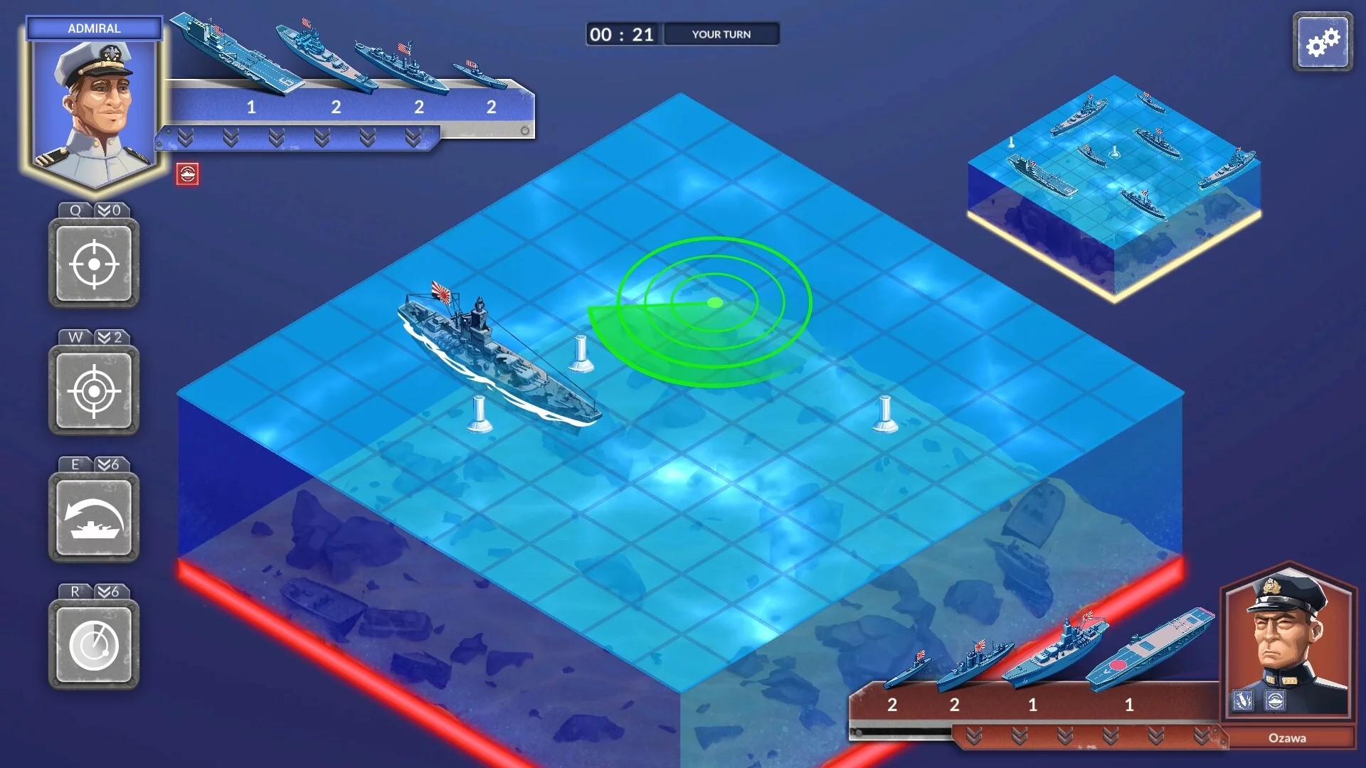 Изображение игры: Battleships: Command of the Sea