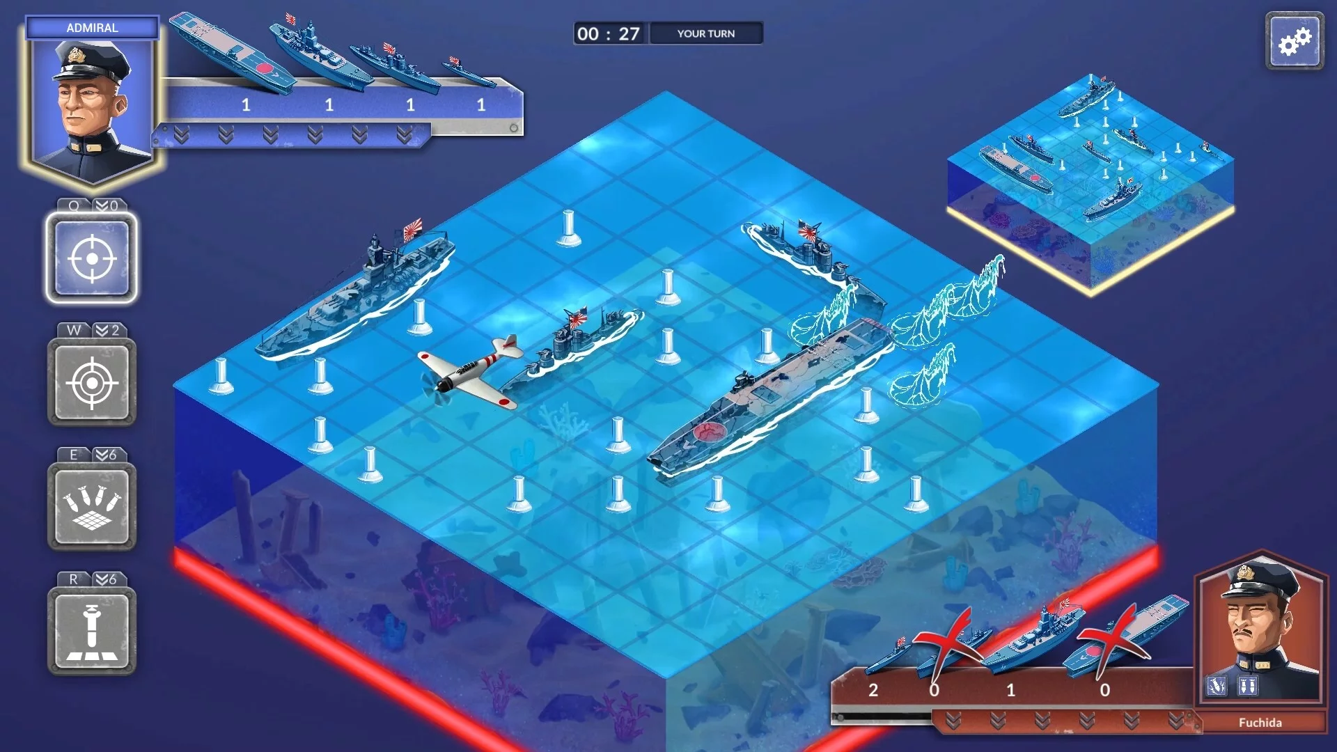 Изображение игры: Battleships: Command of the Sea