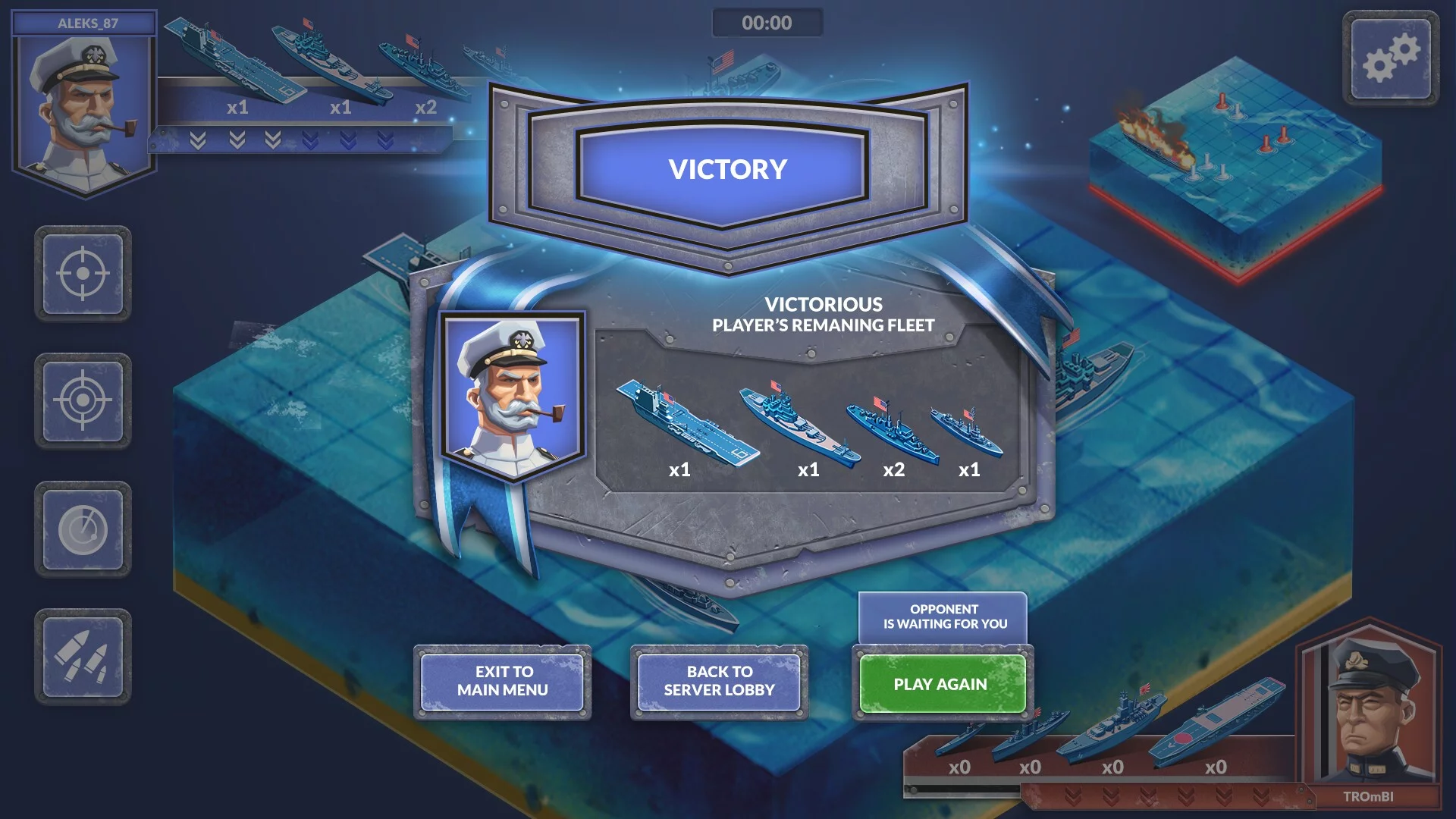 Изображение игры: Battleships: Command of the Sea