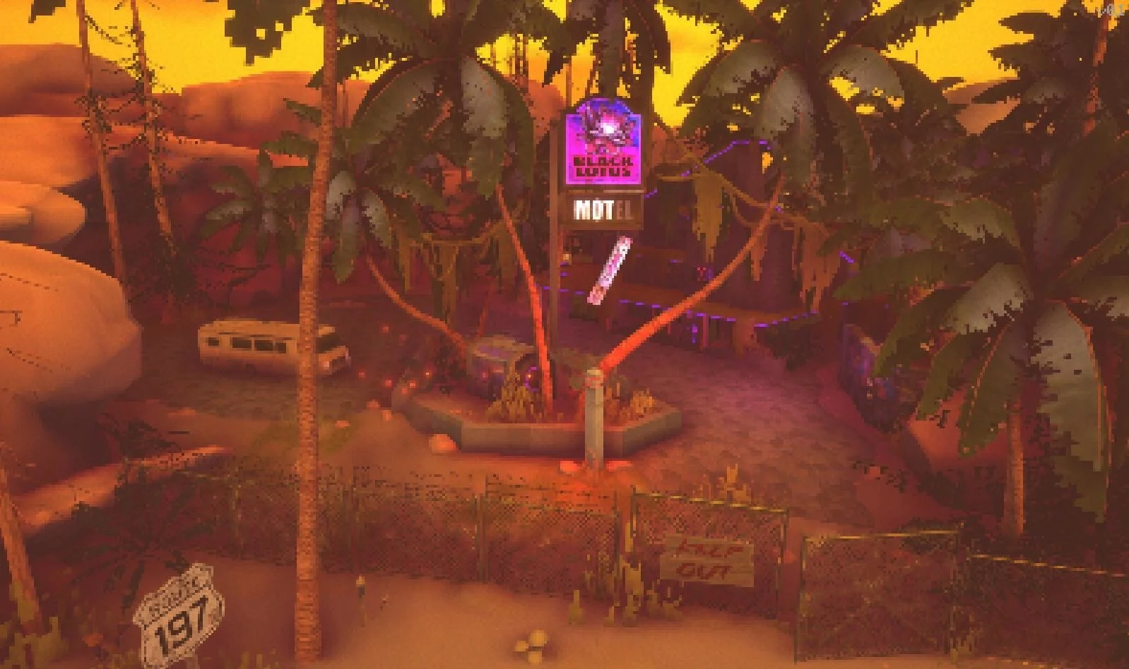 Изображение игры: Black Lotus Motel