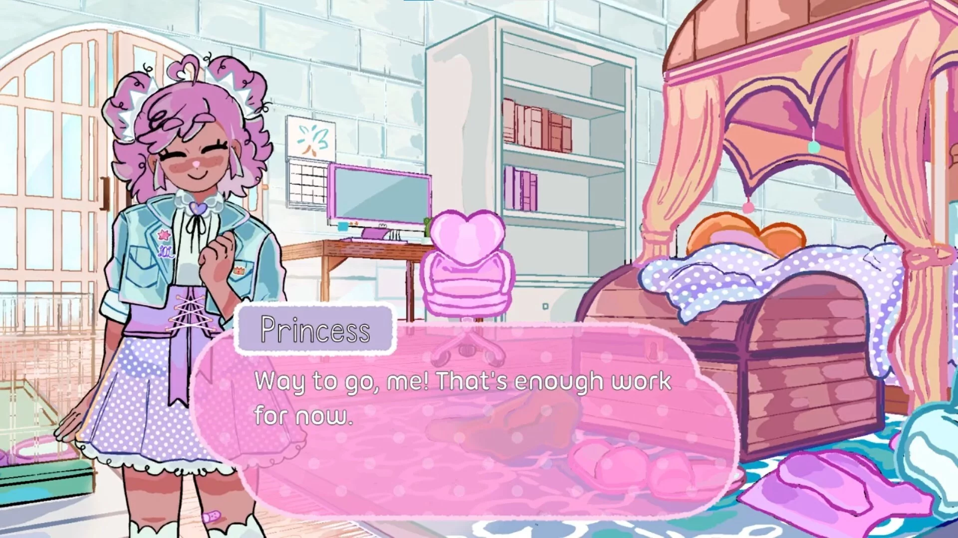 Изображение игры: Pen Pal Princess