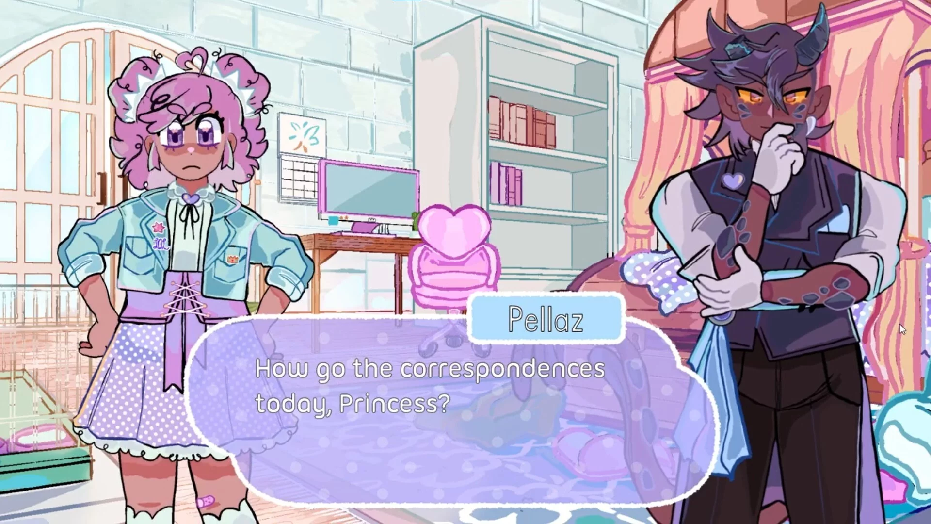 Изображение игры: Pen Pal Princess